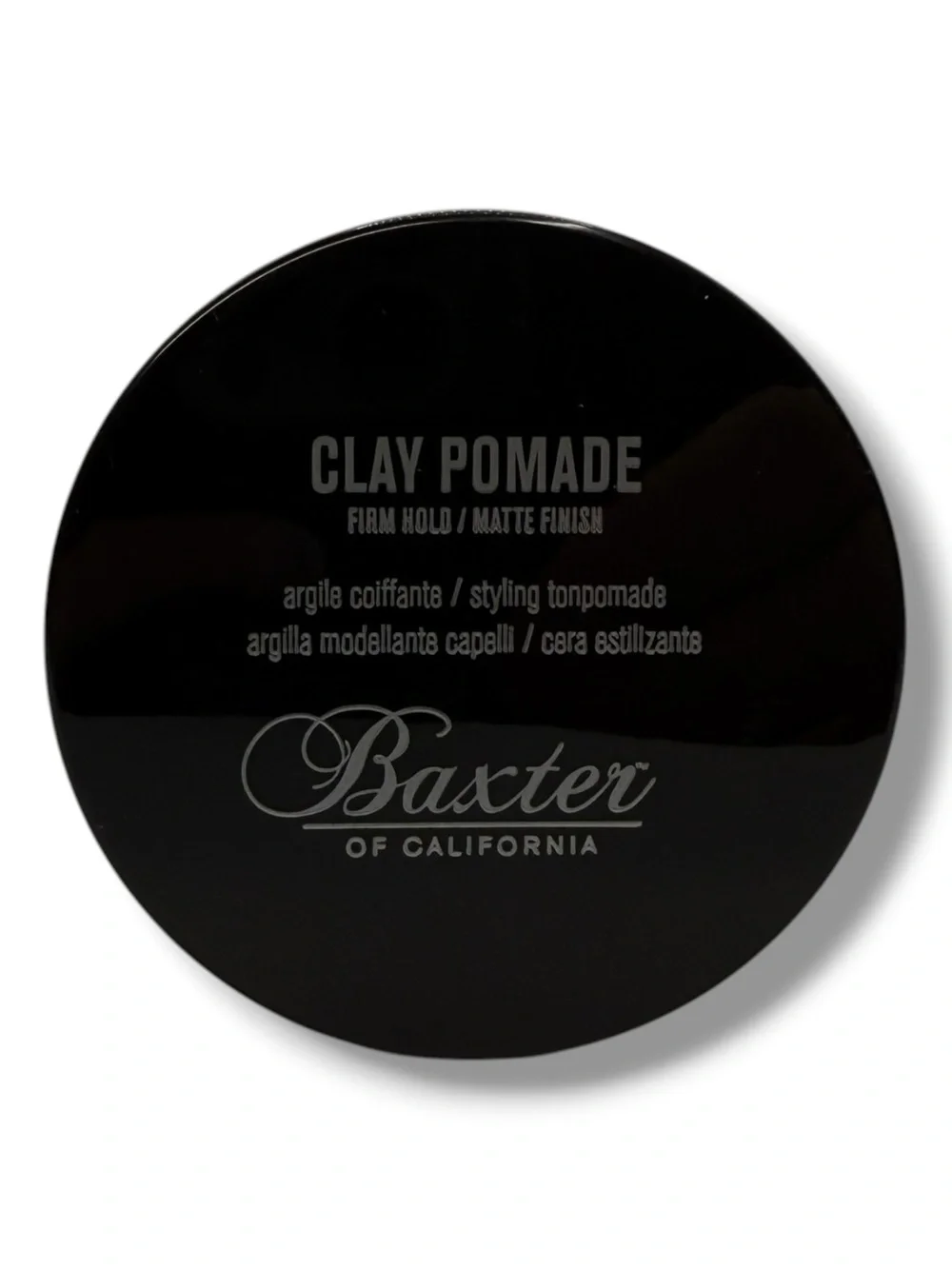Baxter of California Clay Pomade 2oz Strong Hold Matte Finish Men’s Hair Styling